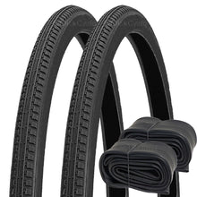 Load image into Gallery viewer, Bike Tyre 20 x 1 3/8 (Black) City / Commuter Tread Pattern