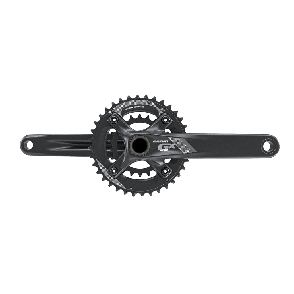 SRAM Crank GX 1000 GXP 2X10 175 Black All Mountain Guard 36-22 (GXP Cups Not Included)