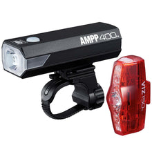 Load image into Gallery viewer, Cateye App 400 / Viz 150 Bike Light Set