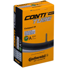 Load image into Gallery viewer, 24 x 1.25 (1 1/4&quot;) - 1.75&quot; x 2.00 Continental Compact Inner Tube