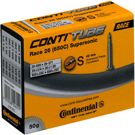26 x 3/4 - 1.0 (650 x 20 - 25) Continental Race Supersonic Inner Tube