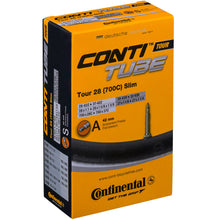 Load image into Gallery viewer, 700 x 28 - 37 (27 x 1 1/4) (28 x 1 3/8 , 1 5/8) Continental Tour Inner Tube