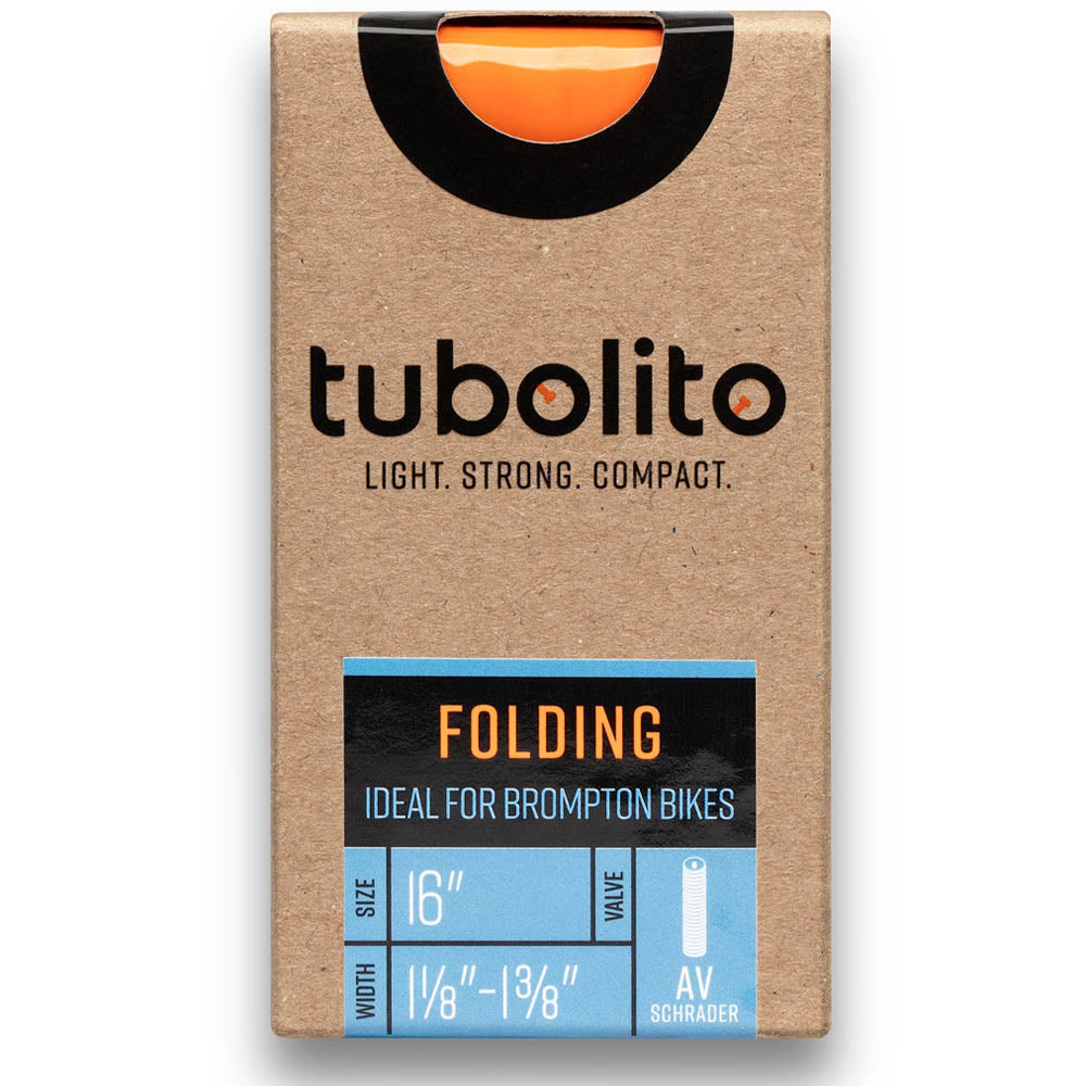 Tubolito 16" x 1 1/8" - 1 3/8" Smart Tube (Tubo Brompton / Folding Bike Tube). 