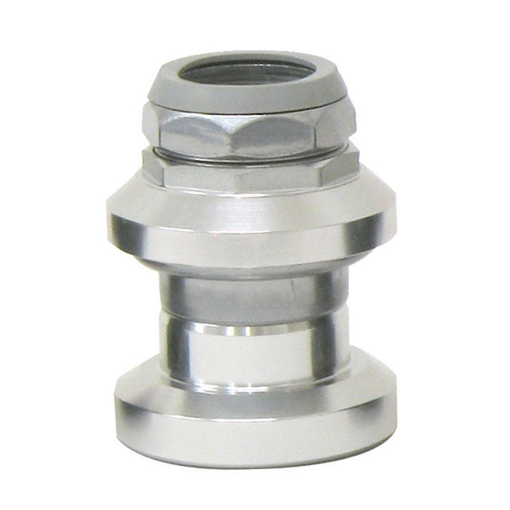 Headset Threaded 1 Inch Alloy Silver