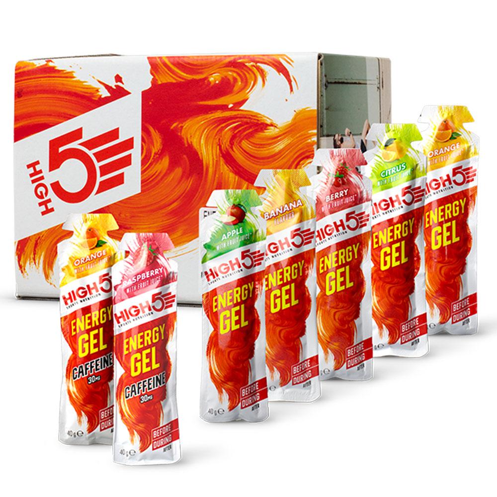 High5 Caffeine Energy Gel Mixed Flavours