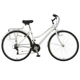 ProBike Enterprise Ladies - Hybrid Bike - 700c Wheels - White