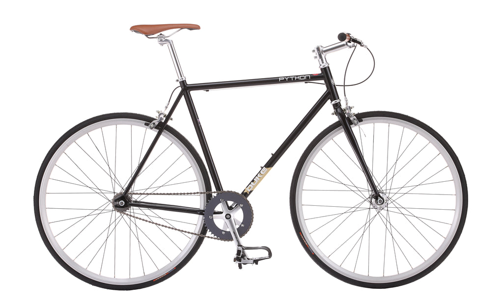 Python Duke - Single Speed Fixie / Commuter Bike - Black