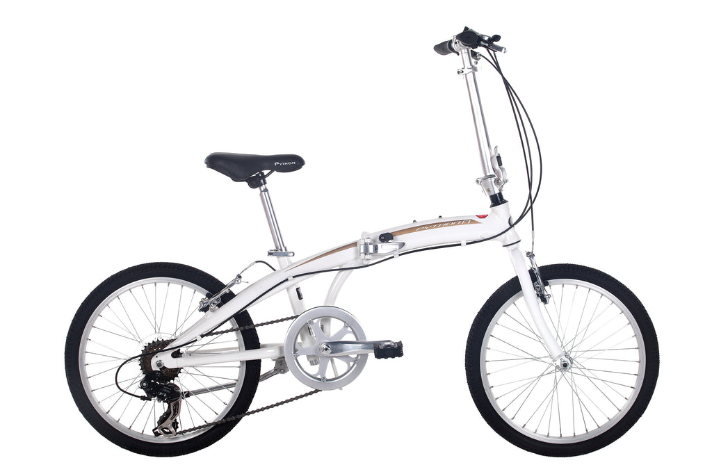 Python F1 - Folding Bike - 16” Wheels - Silver