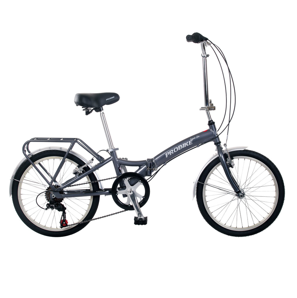 ProBike Enfold Lite - Folding Bike - 16” Wheels - Grey