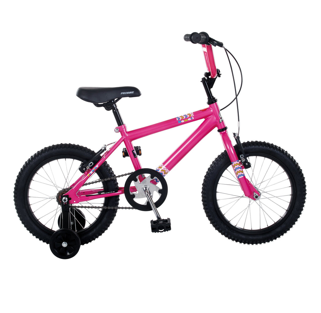 ProBike Hawaii - Junior Girls Bike - 16” Wheels - Pink