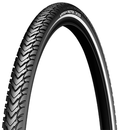 Michelin Protek Cross Tyre - Black / Reflex (Wirebead)