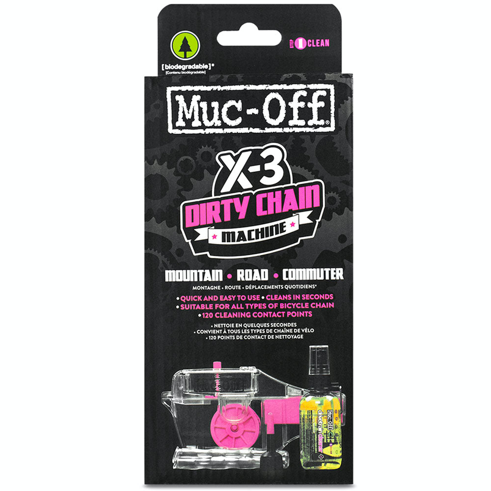 Muc-Off X-3 Dirty Chain Cleaner (Inc. 75ml Muc-Off Drivertrain Cleaner)