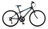 Python Rock - Junior Mountain Bike - Boys - 24” Wheels - Black