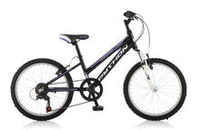 Load image into Gallery viewer, Python Rock FS - Front Suspension Junior Mountain Bike - Girls - 20” Wheels - Black