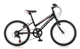 Python Rock - Junior Mountain Bike - Girls - 20” Wheels - Black