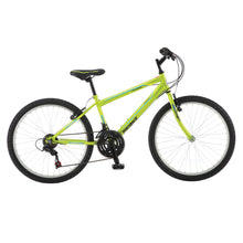 Load image into Gallery viewer, ProBike Tracker - Junior Mountain Bike - 24” Wheels - Green