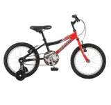 ProBike Tricera - Junior Boys Bike - 16” or 18” Wheels - Red and Black