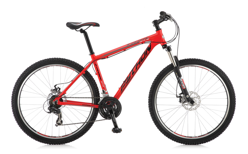 Python Trail - Front Suspension Mountain Bike - Gents - 27.5” Wheels - Red