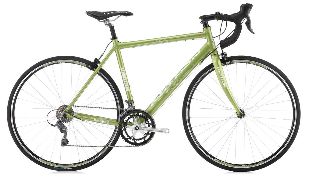 Python Vanish - Road / Racing Bike with Carbon Forks - 700c Wheels - Green