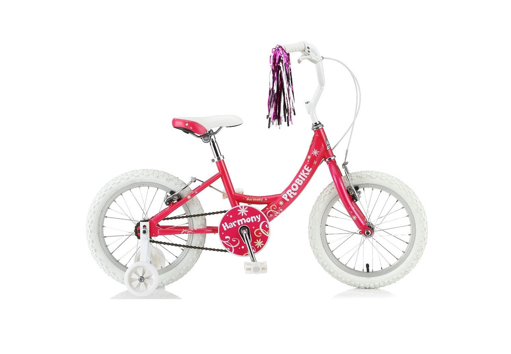 ProBike Harmony - Junior Girls Bike - 16” or 18” Wheels - Red