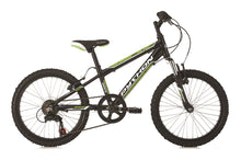 Load image into Gallery viewer, Python Rock FS - Front Suspension Junior Mountain Bike - Boys - 20” Wheels - Black