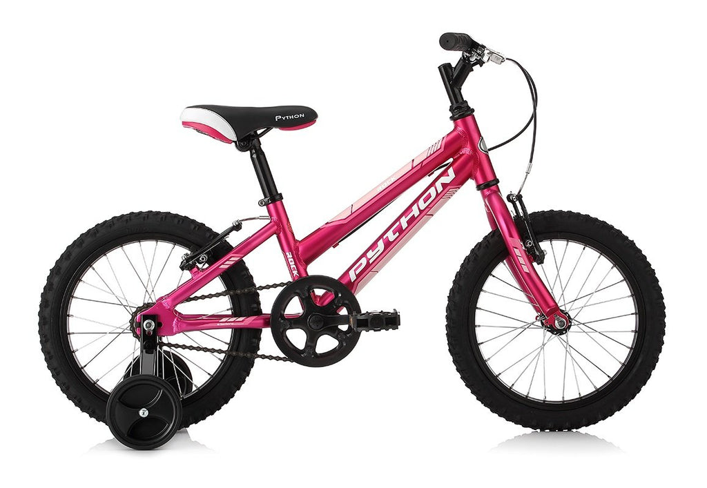 Python Rock - Junior Mountain Bike - Girls - 16” Wheels - Pink