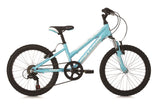 Python Rock FS - Front Suspension Junior Mountain Bike - Girls - 20” Wheels - Turquoise