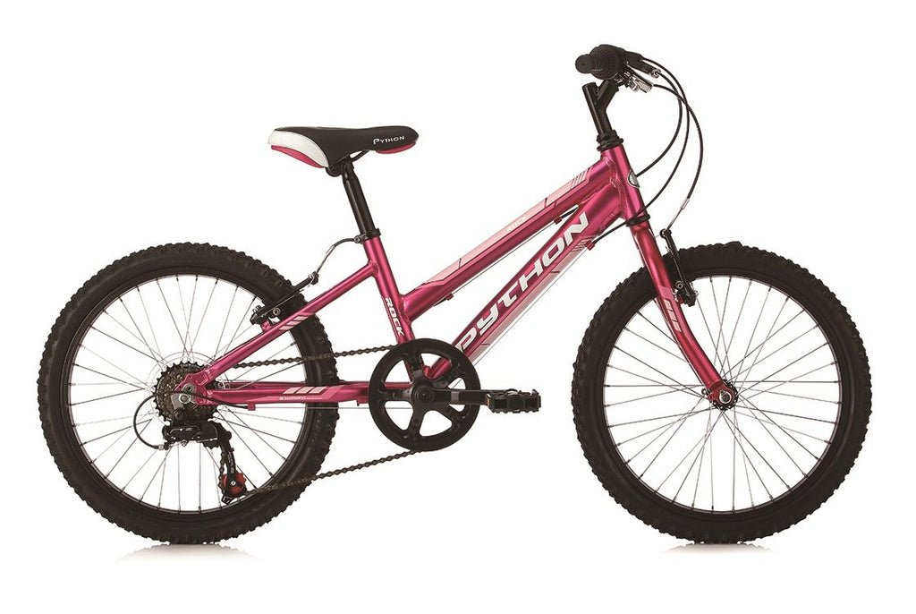 Python Rock - Junior Mountain Bike - Girls - 20” Wheels - Pink