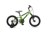 ProBike Stealth FD - Front Suspension Junior Boys Bike - 16” or 18” Wheels - Green