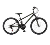 ProBike Stealth - Junior Mountain Bike - 24” Wheels - Black