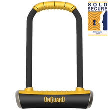 Load image into Gallery viewer, OnGuard Bike D-Lock 111 x 260 x 16.8mm Brute SS