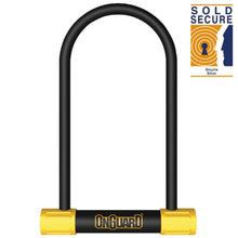 Load image into Gallery viewer, OnGuard Bike D-Lock 115 x 292 x 13mm Bulldog SS