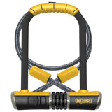 OnGuard Bike D-Lock Combo/Cable 115 x 230 x 13mm Buldog SS