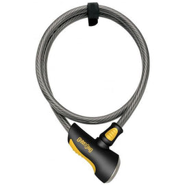 OnGuard Bike Lock Cable Combo 185cm x 12mm Akita