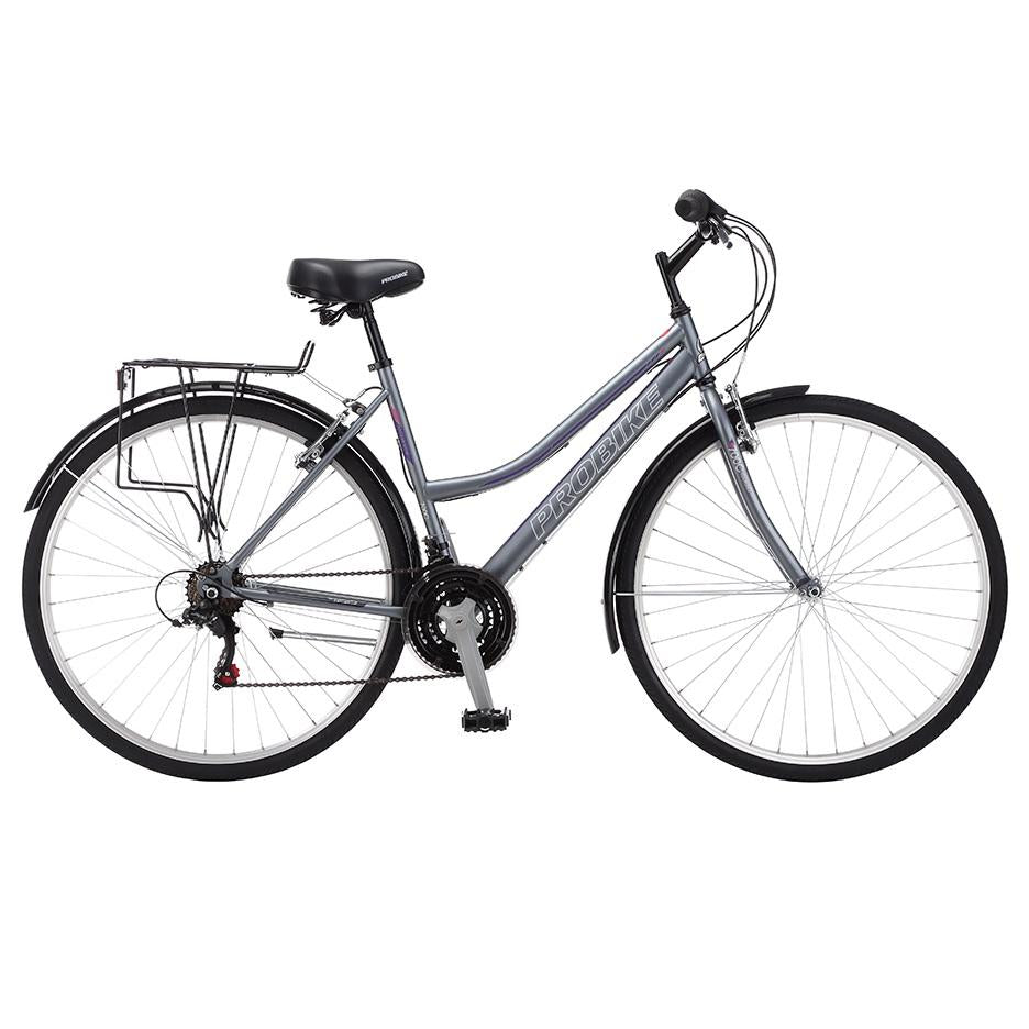 ProBike Enterprise Ladies - Hybrid Bike - 700c Wheels - Grey