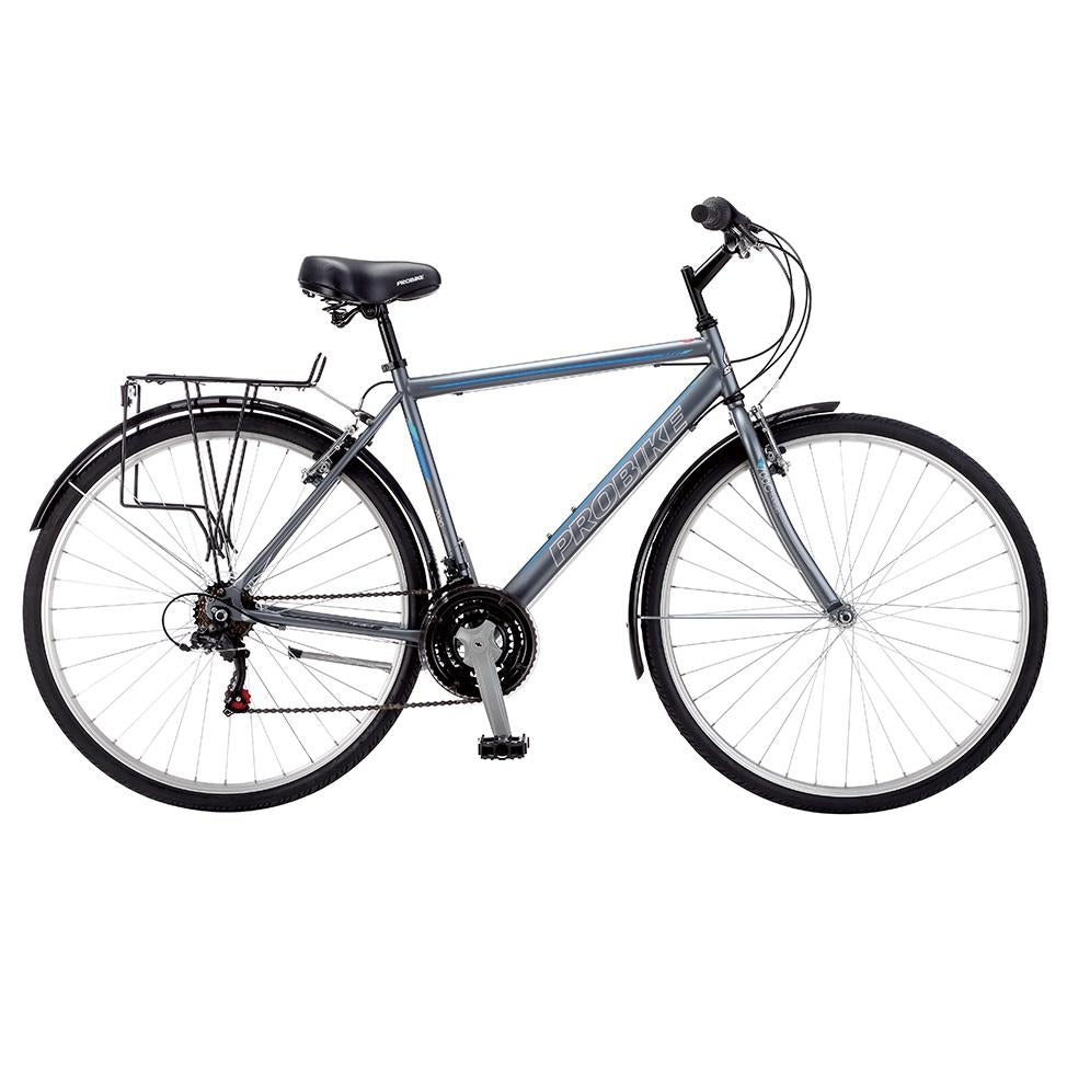 ProBike Enterprise Gents - Hybrid Bike - 700c Wheels - Grey