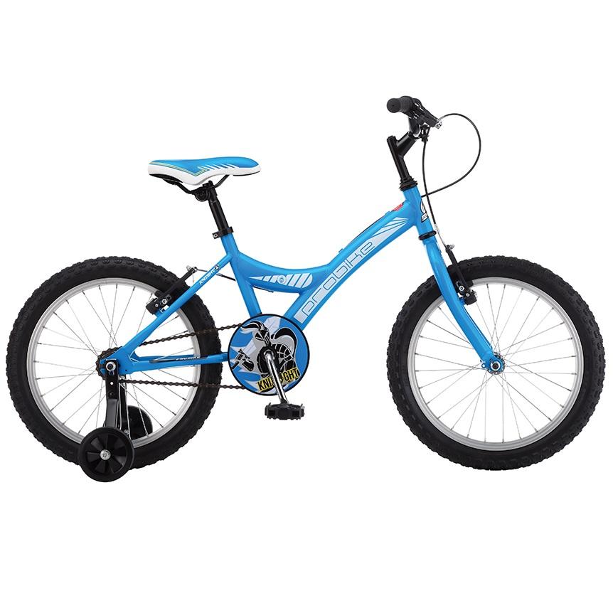 ProBike Knight - Junior Boys Bike - 16” or 18” Wheels - Blue