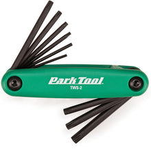 Load image into Gallery viewer, Park Tool Fold Up Star Shaped / Torx Wrench Set (Park Tool TWS-2)