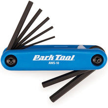 Load image into Gallery viewer, Park Tool Fold Up Allen Key Set - AWS-10