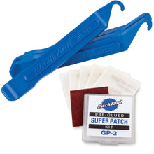 Load image into Gallery viewer, Park Tool TR-1 Puncture Repair Kit - With Tyre Levers (Super Patches x 6)