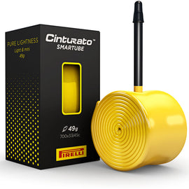 Pirelli 700 x 33-45 Cinturato Smart Tube (49g) TPU Inner Tube. Presta Valve 60mm