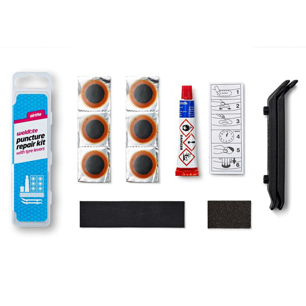 Puncture Repair Kit - With Tyre Levers