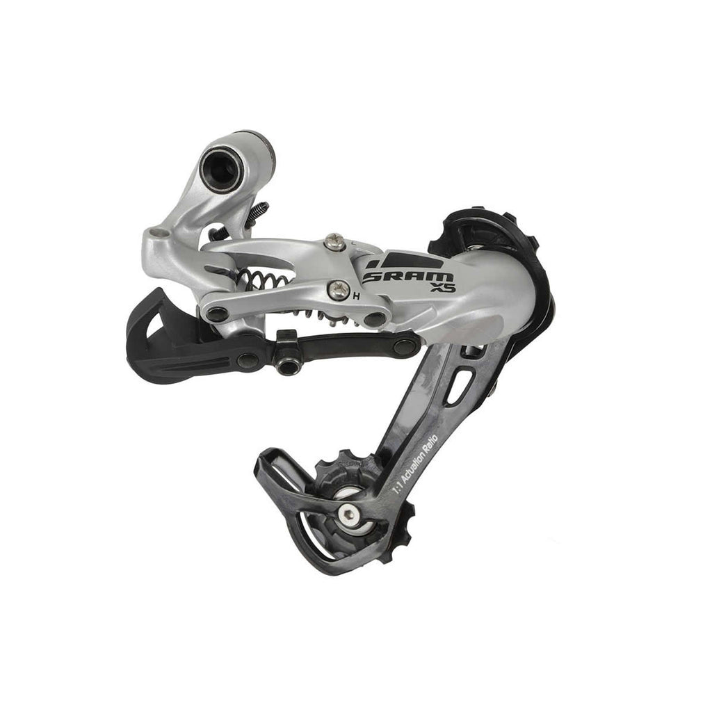 SRAM X5 Rear Derailleur - (8-9 Speed) - Long Cage - Silver