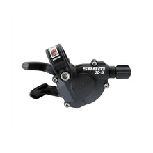 Load image into Gallery viewer, SRAM X5 Shifter - Trigger - 3 Speed Front - Black