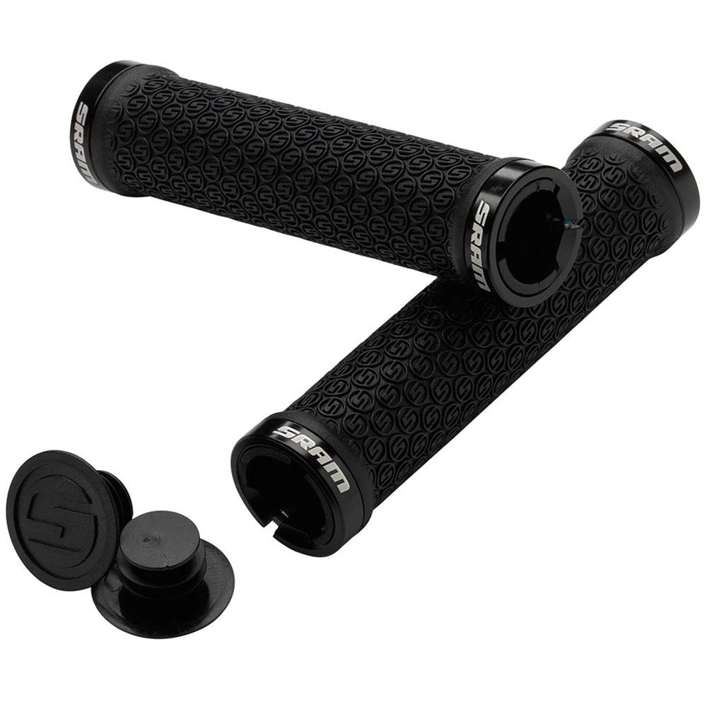 SRAM Lock On Grips with 2 Clamps and End Plugs