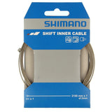 Shimano Gear Wire. Road & MTB. Stainless Steel (1.2 x 2100mm)