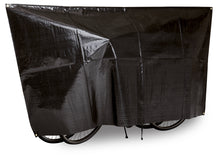 Load image into Gallery viewer, VK &quot;Duo&quot; Waterproof 2-Bike Bicycle Cover Incl. 5M Cord - Black