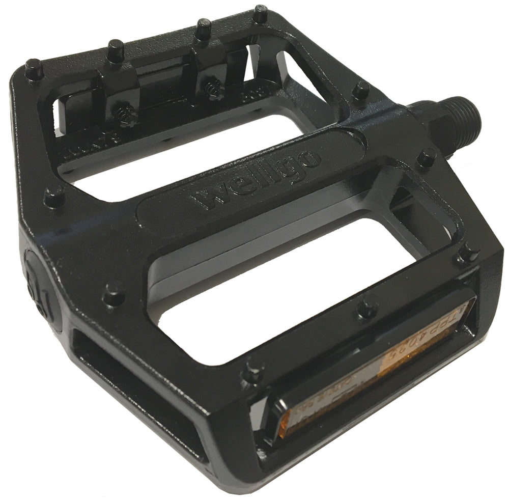 Wellgo 2DU Bearing - B087 Platform 9/16" Pedal in Black