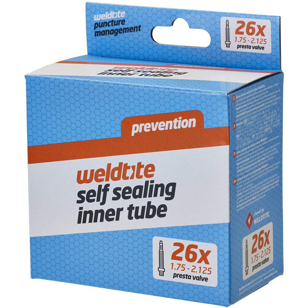 Self-Sealing 26 x 1.75 - 2.125" Inner Tube (Puncture Protection Gel Inside)