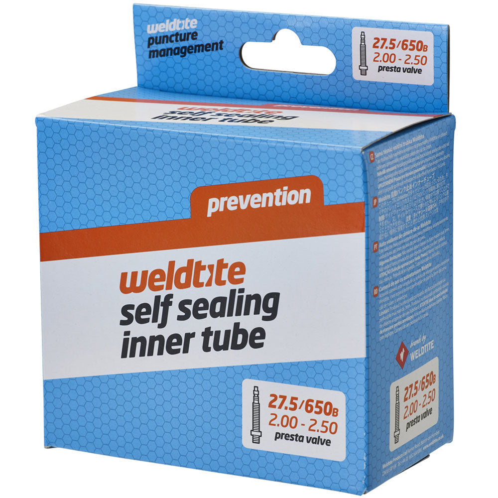 Self-Sealing 27.5 x 2.0 - 2.50" Inner Tube (Puncture Protection Gel Inside)